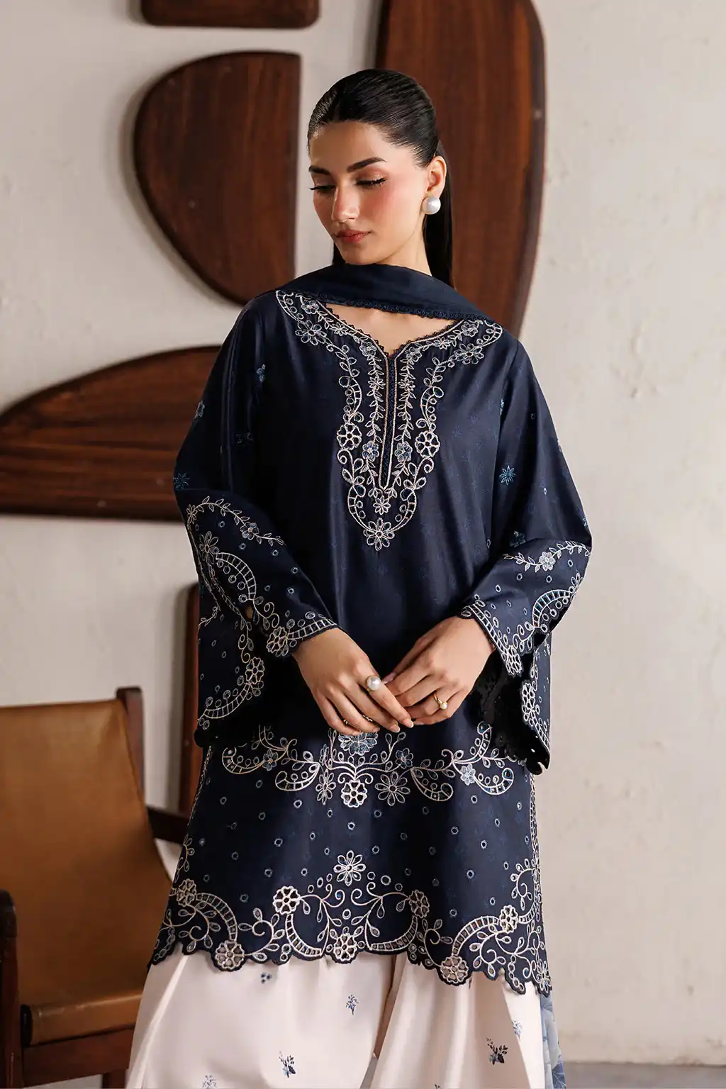 Luxury Embroidered 3-Piece