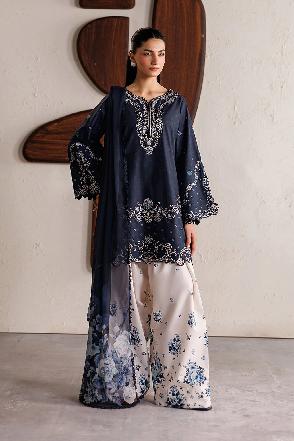 Luxury Embroidered 3-Piece